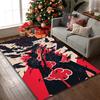 1 pièce de tapis de chaise imprimé Naruto pour utilisation à la maison, au bureau, tapis pour salon, cuisine, salle de jeux