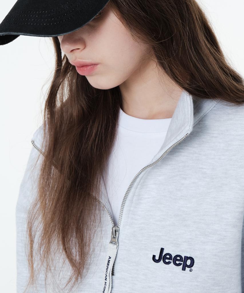 JEEP [360G] M-Logo Half-Zip Sweatshirt (Jr5Tsu838Mw)