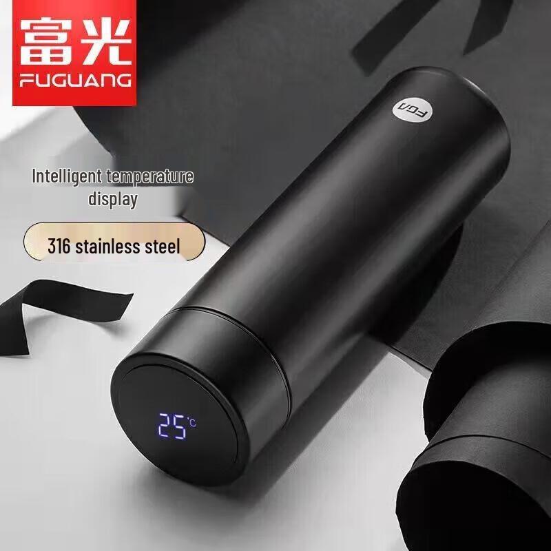 FUGUANG Smart Thermos Bottle with Temperature Display