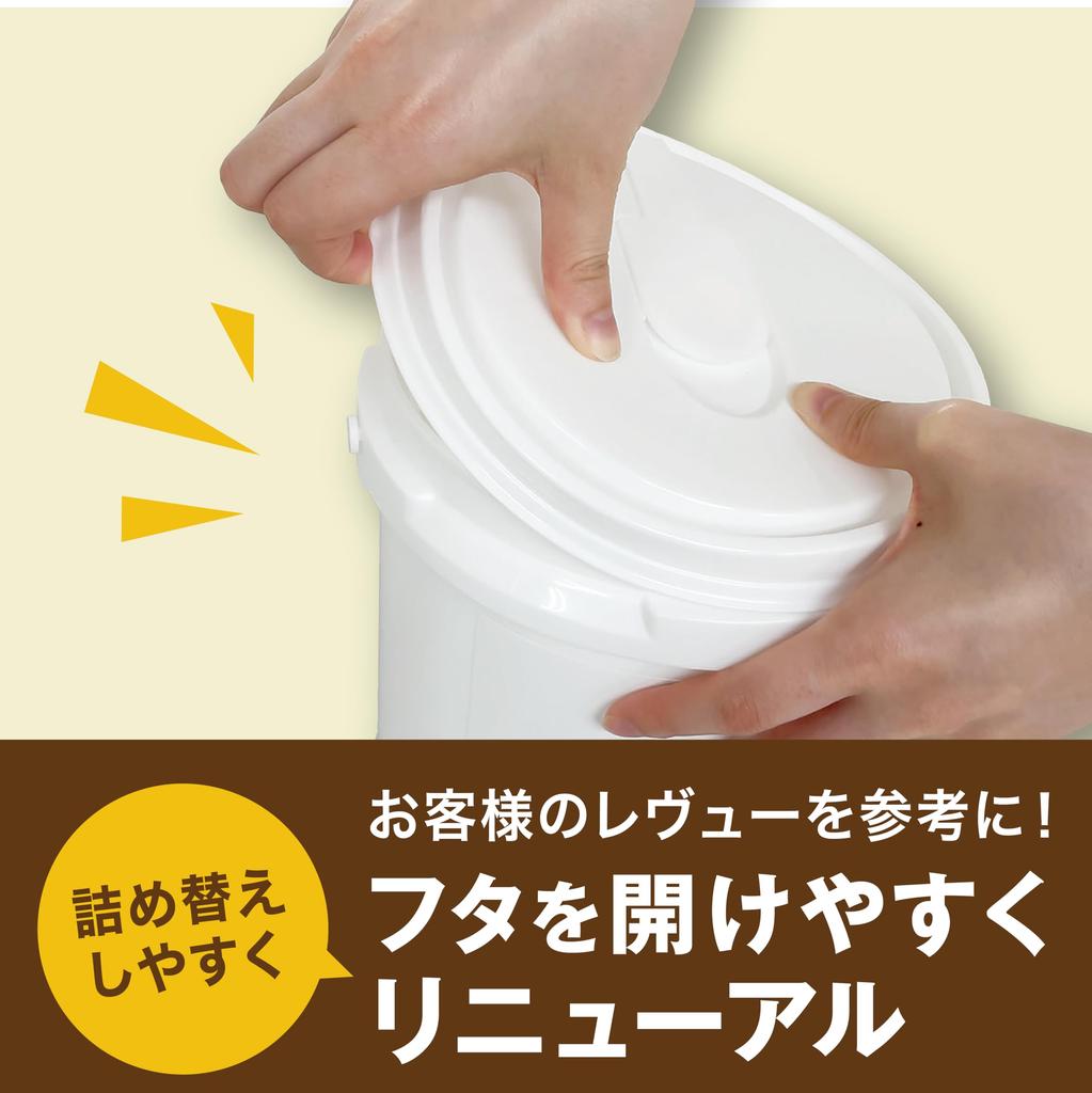 Disinfecting wet wipes for outdoor bucket 300 pieces suitable for camping and made in Japan use, type, (1 unit), barbecues,