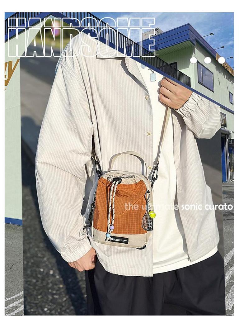 Unisex Lightweight Waterproof Crossbody Water Bottle Backpack for Hiking and Travel