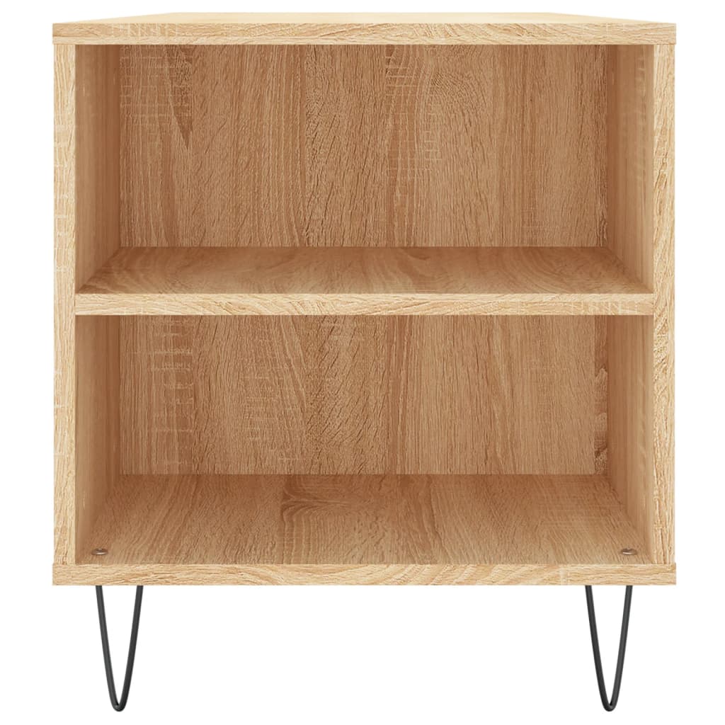  Coffee Table, Sonoma Oak, 102x44.5x50 Cm