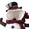 Costume Clothes Puppy Accessories Winter Warm Snowman for Dogs