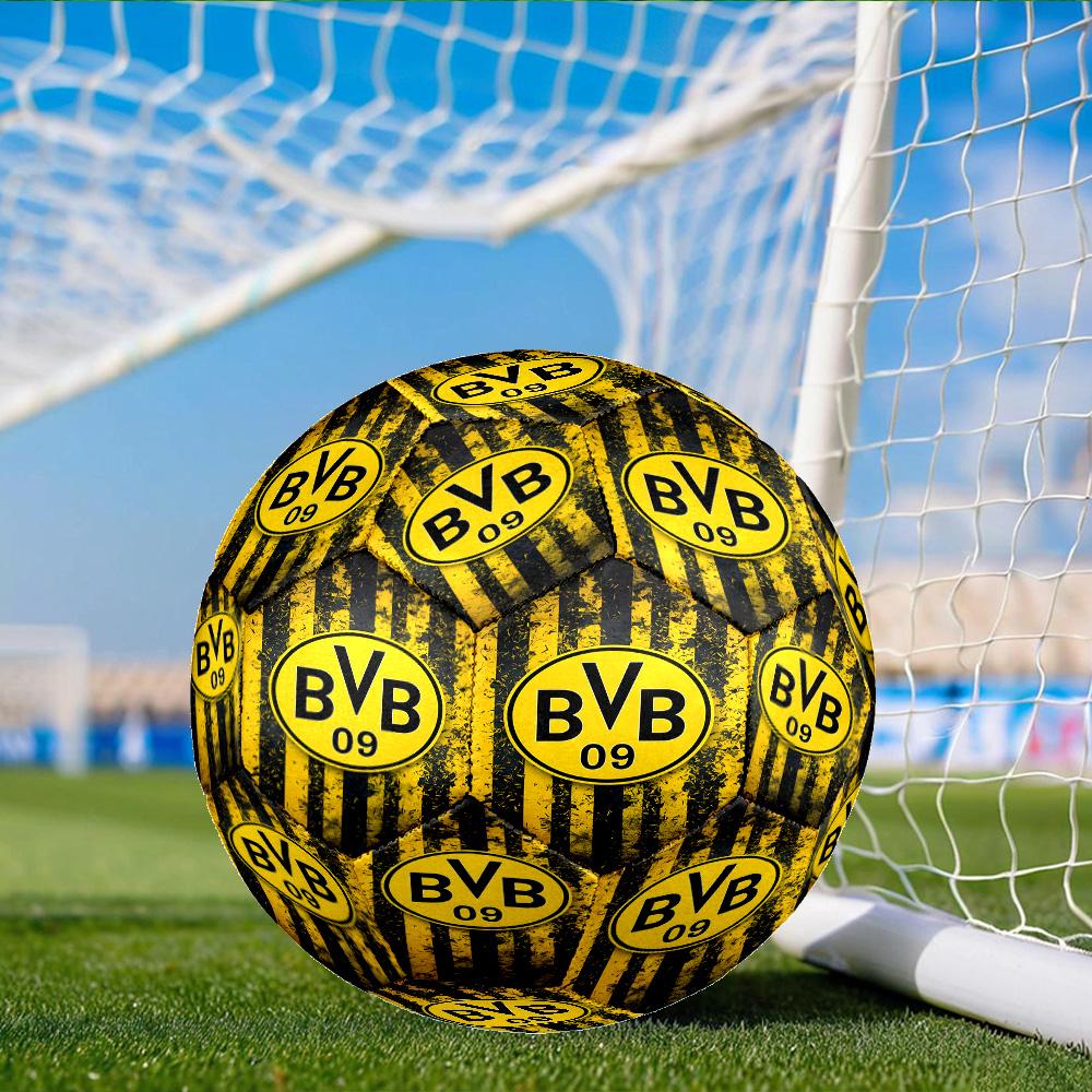 England Football Crest Printed Size 5 Soccer Balls, Anti-Slip, Protective Football, Outdoor Sport, a Unique Gift Suitable for Him/her, Birthday