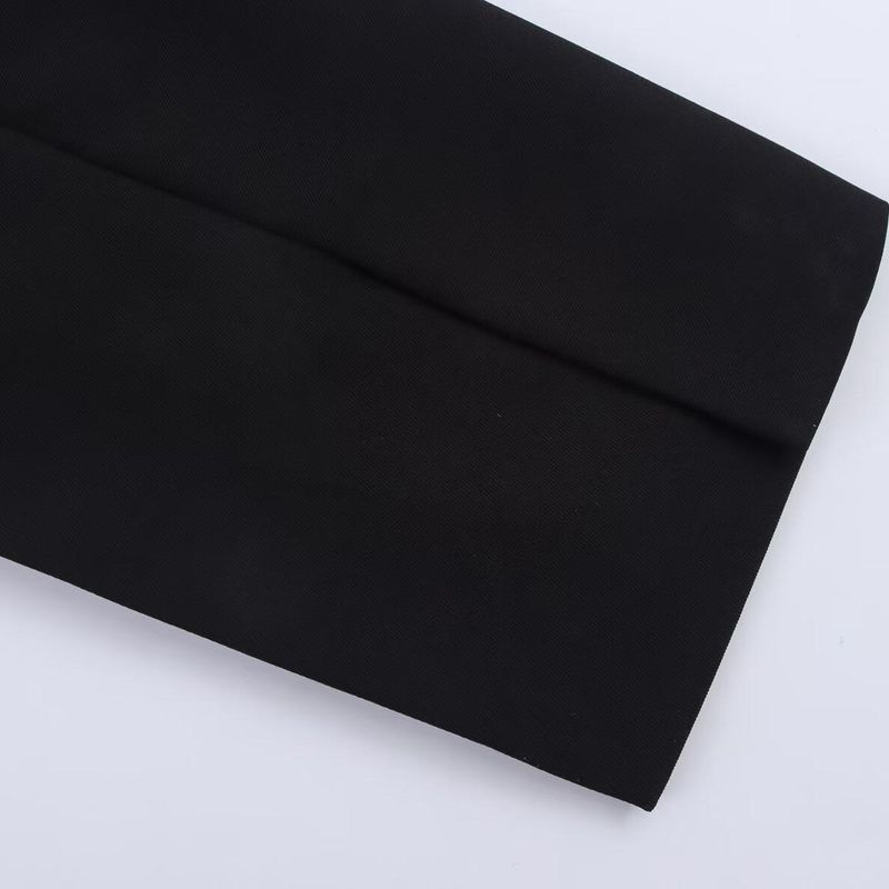 Kaslead New Women Clothes Western Style Versatile Patchwork Double Breasted Blazers 3365004