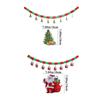 2,7 m Weihnachtsdecken-Layout-Flaggen Beeindruckende Dekorative Weihnachten Weihnachtsmann Banner Wandbehang Weihnachtsbanner Dekorationen
