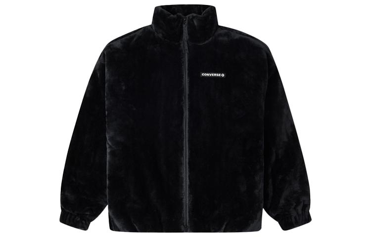 Converse Jackets Unisex Black Stand Collar Thickened Other 10023526-A01 S