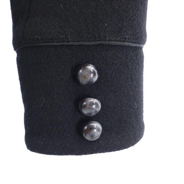 unused MARC BY MARC JACOBS wool blend pea coat 4 black Women Used