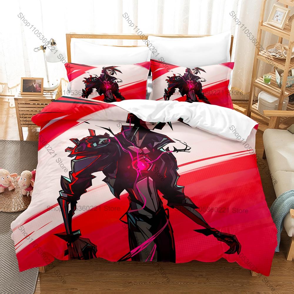 Gripper Game None Cyber Biker Post-Apocalyptic Action Game HD Print Bedding Set Duvet Cover 2 Pillowcases Polyester Gamer Decor