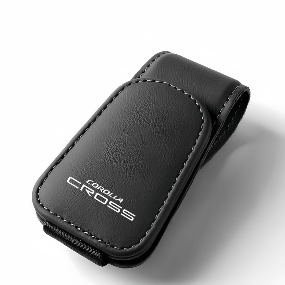 

Держатель для очков Corolla с COROLLA CROSS, совместимый с Corolla Cross и Z, кожаный держатель для талона на парковку и карт, для солнцезащитных очков, автомобильный держатель для очков, простой, 1 штука, подходит чёрный