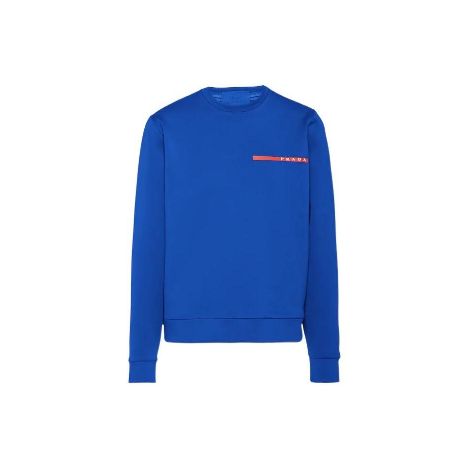 PRADA Sweatshirt Men`s Dark Blue SJN261-LJ4-F0C2V-S-202