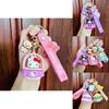 My Melody Pvc Plastic Keychains Toys Keyring Figures Pendant Xmas Gifts