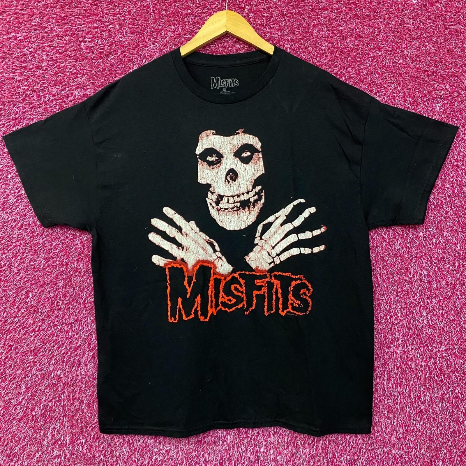 Misfits Crossed Arms Crimson Ghost Horror Punk Band Tee XL XL