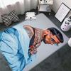 Mode Modern Rapper Patroon Tapijt voor Slaapkamer Woonkamer Bank Computerstoel Gebied Zacht Kleed Vloermatten Badkamer Antislipmat