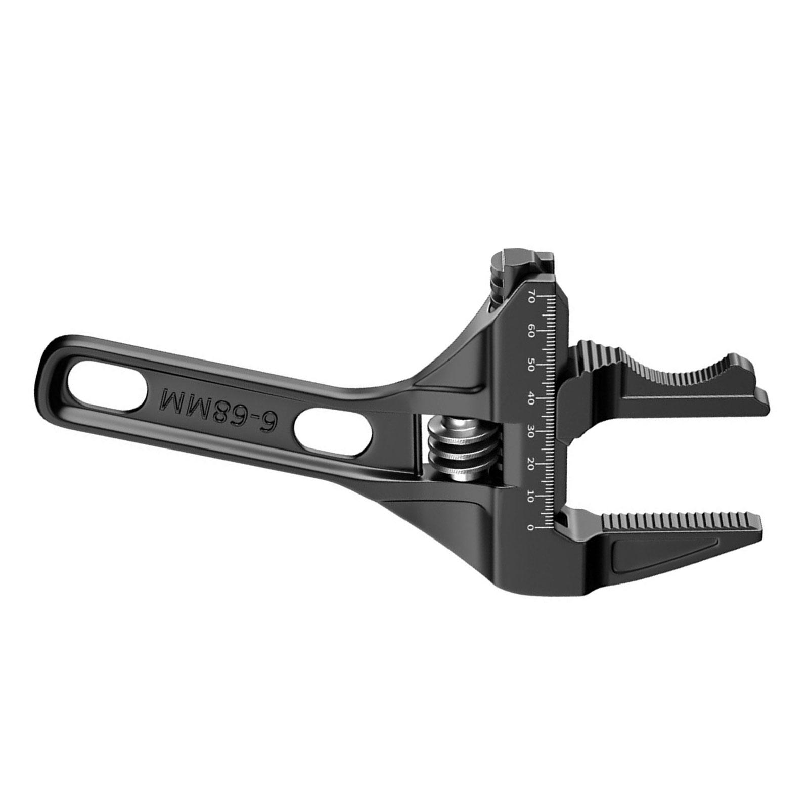 

Разводной ключ многофункциональный двойной большой гаечный ключ с открытым зевом для бытовых нужд разводной ключ для труб в ванной 3