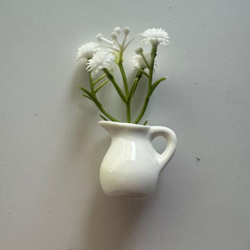 Mini Glass Bottle Flower Vase Fridge Magnets Big Small Sizes For Home Kitchen Diy Decoration Ornaments
