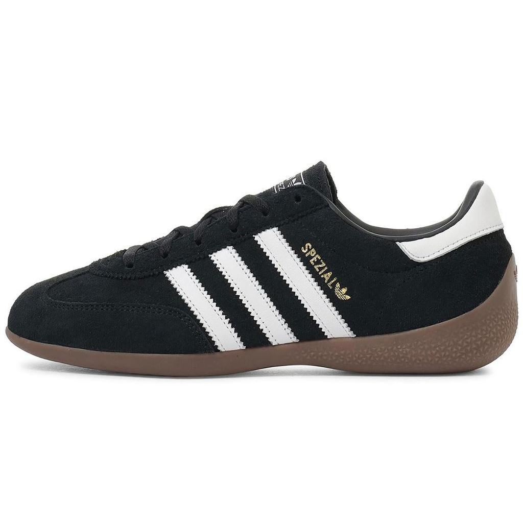 Adidas Handball Spezial Low Pro Core Size W, Black/Footwear White/Gold, KJ3629, 24.5cm