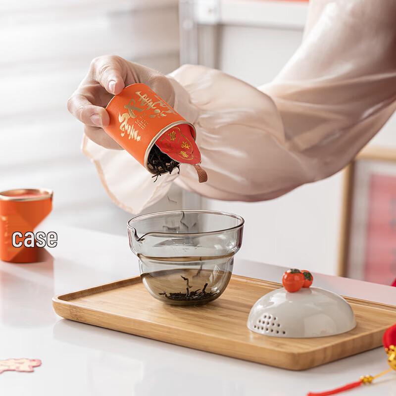 Auspicious Ceramic Chinese Tea Set