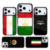 Tajikistan Flag Phone Case For iPhone 17 AIR 16 Pro Max 15 14 Pro 11 12 13 Shockproof Silicone Cover