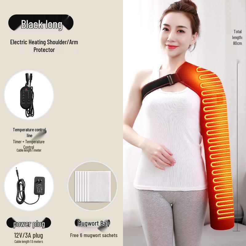 Rechargeable Electric Heating Massager for Shoulder Joint Therapy and Cold Protection