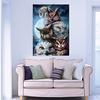Pintura de Diamante DIY 5D Animal Coruja Quadrado Completo Bordado Venda Imagem Strass Diamante