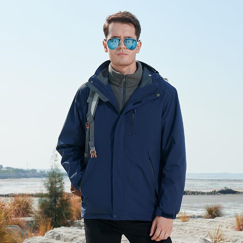 Paul Lanzhi Men's 3-in-1 Outdoor Jacket