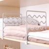 Plastic Shelf Dividers 25.5*27.5*3cm Wardrobe Dividers Simple Shelf Separators  Closets