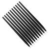 10pcs Eyeliner Brush Soft Easy to Clean Silicone Eyeliner Brush Portable Eyeshadow Eyebrow Brush Professional Eye