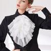 Elegant French Style Detachable Flouncing Collar With Layered Ruffle For Women Daily Outfit And Occasion