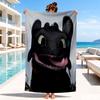 Dragon's Glimmering Fish Beach Towel, Microfiber Beach Towel, Perfect For Pool, Beach, Travel, Home Decor Beach Party Fan gifts