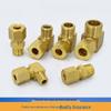 High-Pressure Copper Ferrule Elbow Fitting for Textile Machine Humidifiers - Multiple Sizes