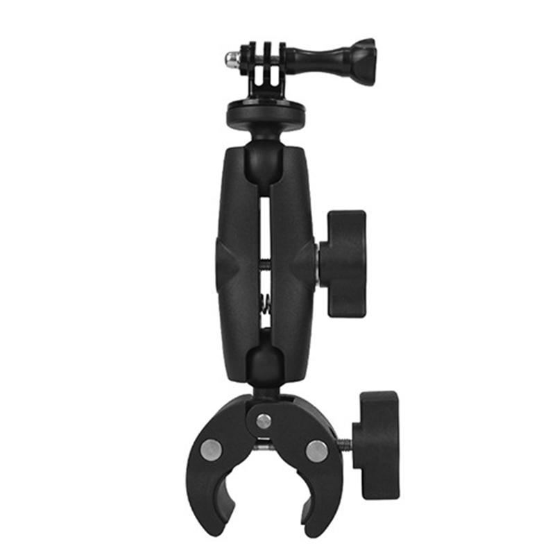 

Camera Bracket Support Ram Mount for Insta360 X4 X3 Gopro Hero 13 12 11 Accessories Motorcycle Bicycle Super Clamp Clip Holder