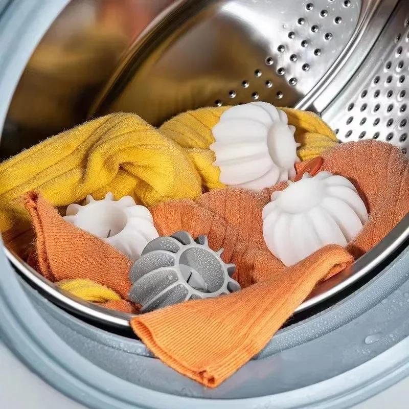 Reusable Silicone Laundry Ball for Pet Hair Removal Clothes & Lint Hair Catcher for Washing Machines