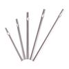 5Pcs Different Length Wind Chime Tubes Set Silver Tone Wind Chime Making Kit