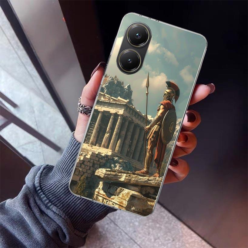 Roman Colosseum Phone Case For Xiaomi Poco X7 X6 X5 Pro F7 Ultra Redmi 15C 15 13 13C 12 12C 10 10A 10C 9 9A 9C 9T Shell Poco X7