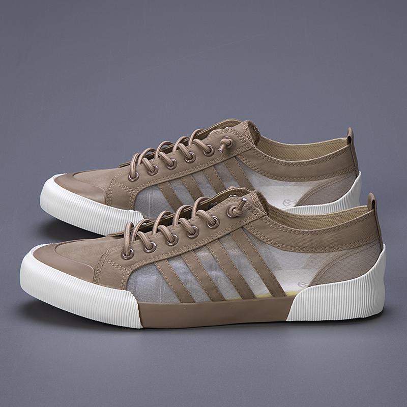 Summer Hollow Versatile Men's Casual Shoes Comfortable Light Flat Shoes Men Sneakers Low Skate Shoes For Men Zapatillas Hombre