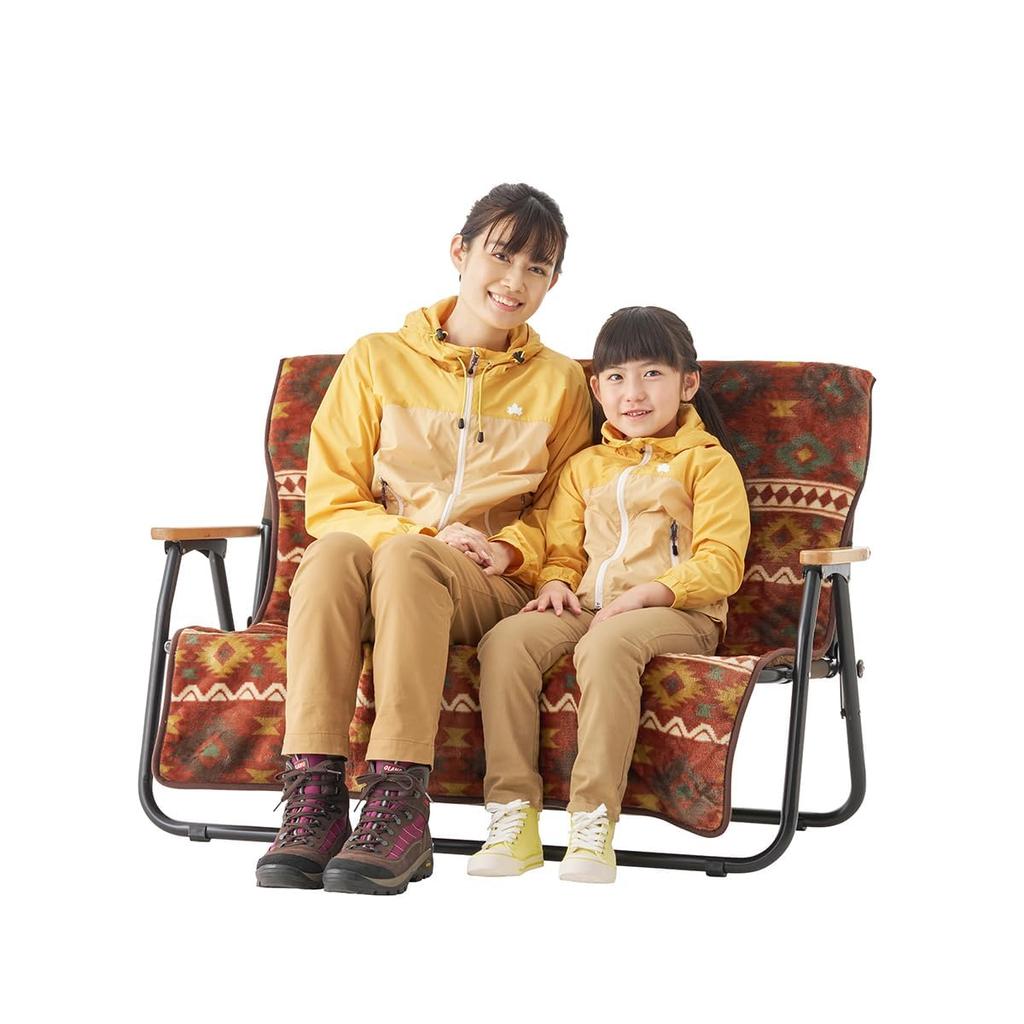 LOGOS Boa Fleece Chair for 2 Cover 73391011 & (Red)