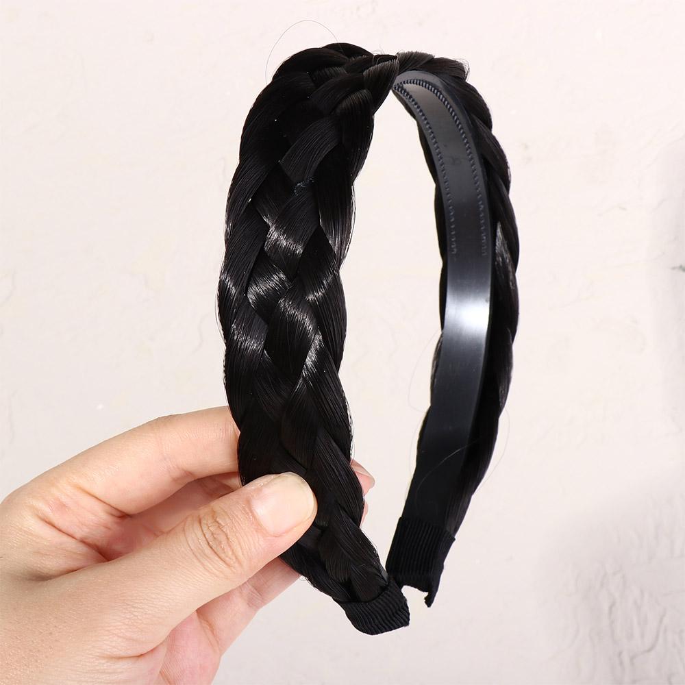 Top Artifact For Girl Head Hoop Wide Hair Hoop Female Hairbands Korean Style Headwear Wig Headband