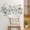 Fresh Jasmine Wall Decal for Bedroom, Living Room, Bathroom, and Kitchen - Removable Floral Sticker