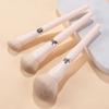 Makeup Brush Kit 3Pcs Premium Contour Blusher Brushes Makeup Brush Blending Foundation Concealer Brush Beauty Cosmetics Tools