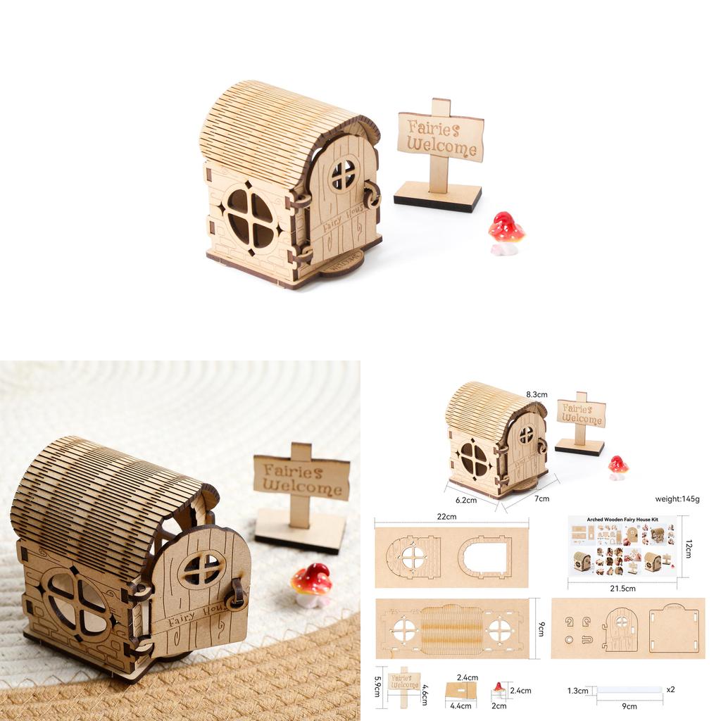 Holz Lernbauspielzeug mit DIY-Design für Kinder Lernentwicklung