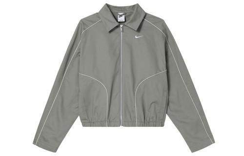 Nike Sportswear Logo Zip Casual Jacket FN1941-053 XL серый