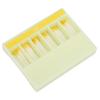 200pcs Dental Absorbent Paper Points Root Canal Absorbent Paper Points Dental Tool20# Yellow