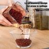 Recipientes Herméticos para Armazenamento de Alimentos com Tampa Plástico Organizador de Despensa de Cozinha Recipiente para Cereal Alimentos Secos Farinha Açúcar