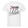 T-shirt Unisex Trendy Charles No16 Leclerc T-shirt in Cotone Vintage
