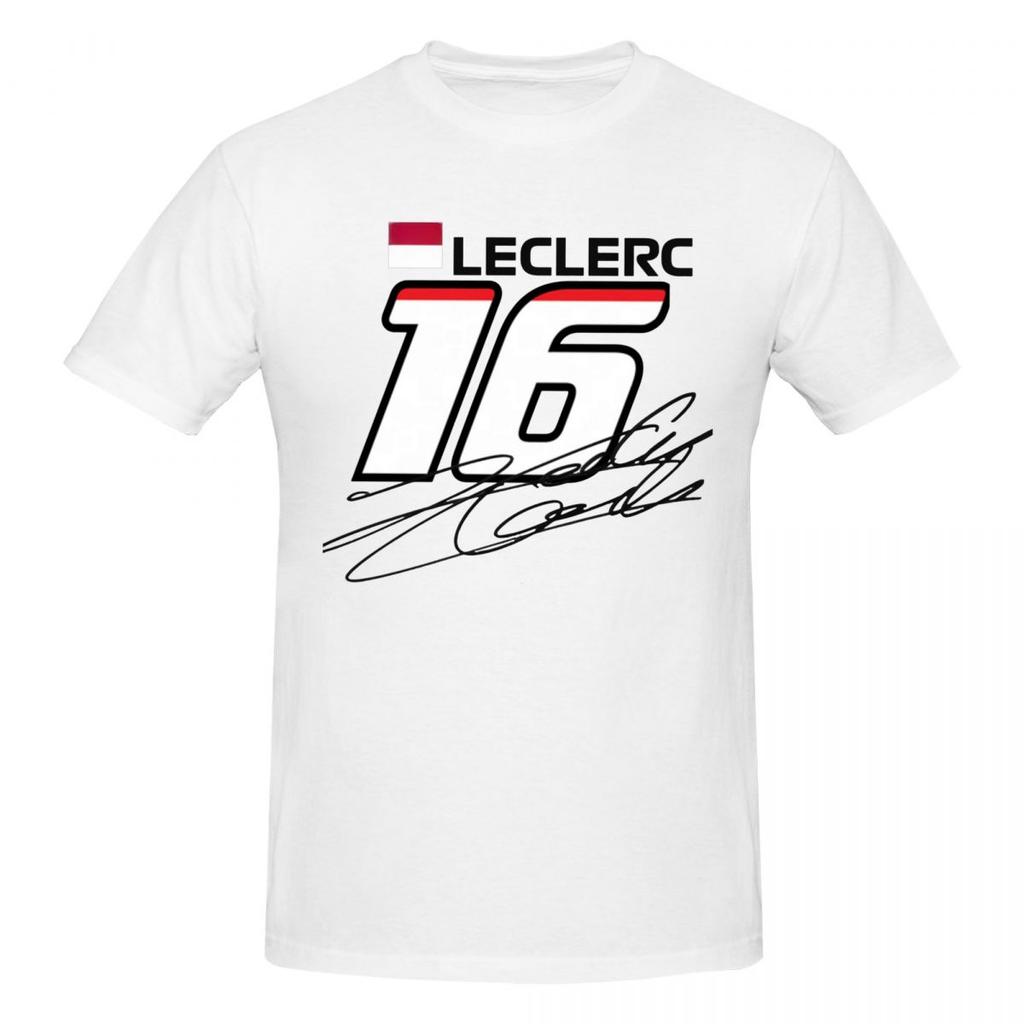 Unisex Charles No16 Leclerc Trendy T Shirt Vintage Cotton Tshirt