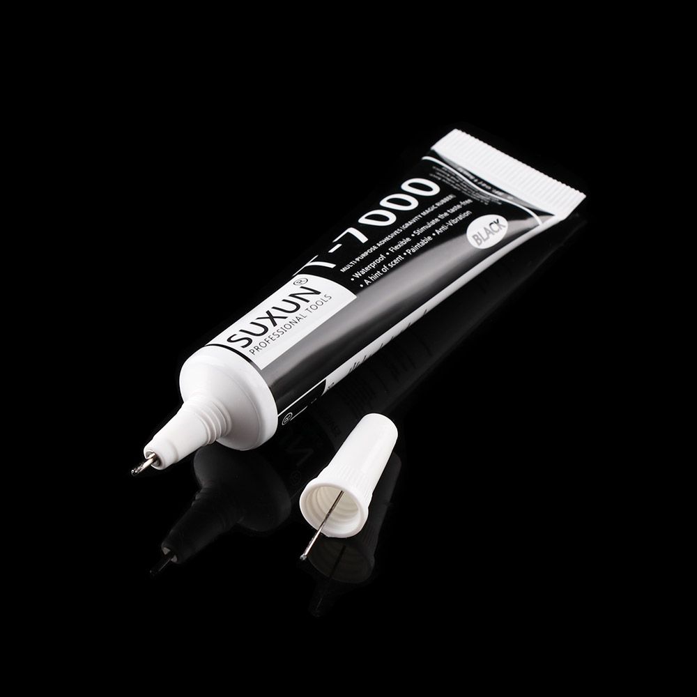 15/25/50/110ml Nuovo Portatile Nero Liquido Rapido Fix Adesivi Resina Epossidica Colla T-7000 Strumenti di Riparazione