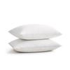 OLOMM 50% White Goose Down Neck Support Pillow (Pair)
