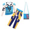 Girls' Suit, Witch  Costume Children's Performance Four-piece Set with Bag
