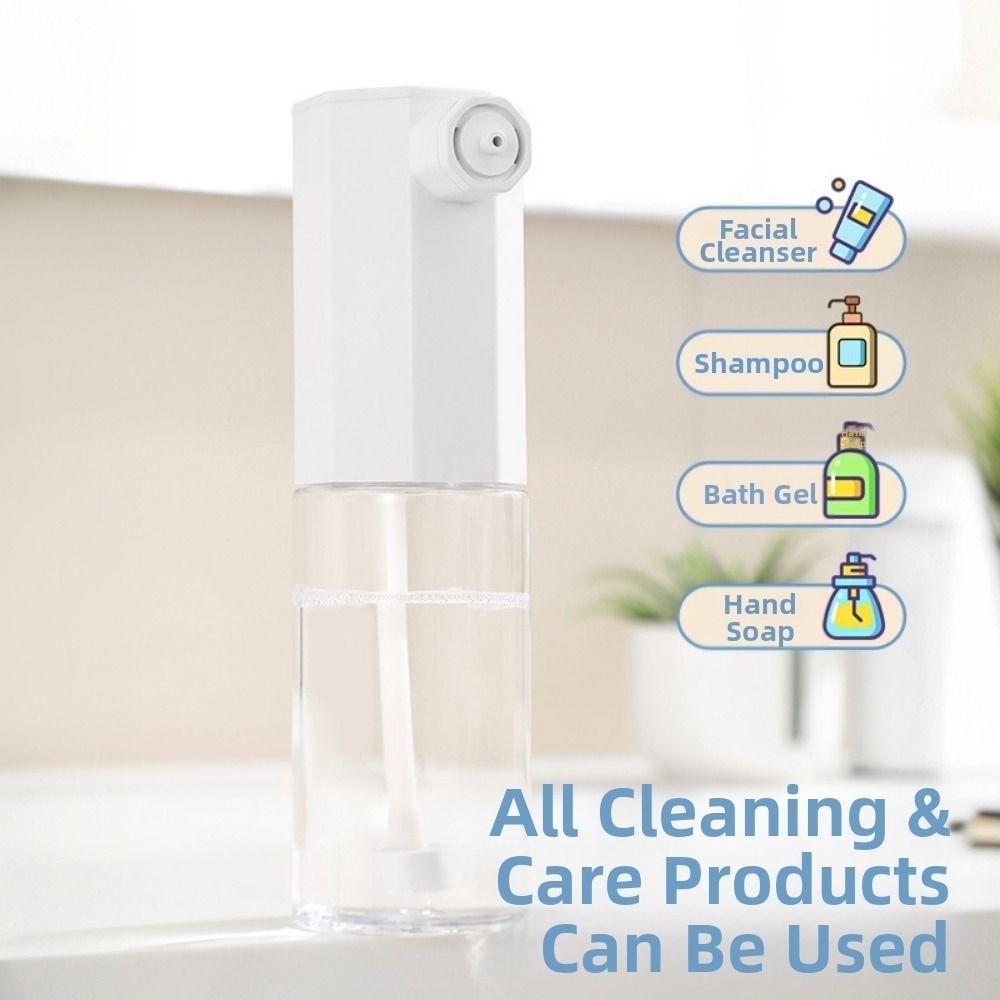 Refillable Foaming Soap Dispenser Rechargeable Gel Foaming Machine Foam Hand Dispenser  Kitchen Use